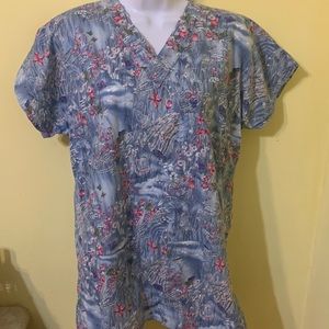 Scrub Top Size small